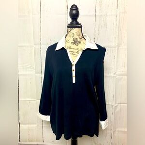 Lauren by Ralph Lauren Long Sleeve Classic Polo